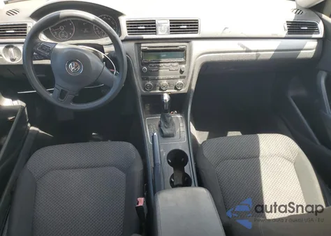 2012 Volkswagen Passat S из США, поврежденный, VIN 1VWAP7A39CC010107